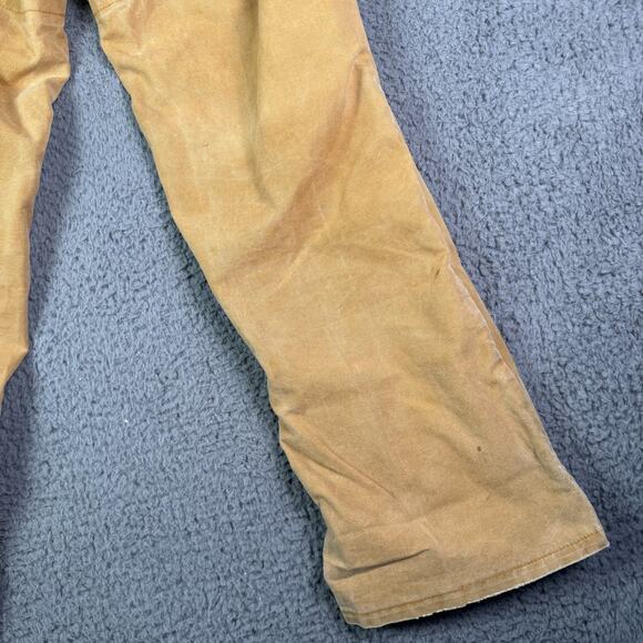 Vintage Red Head Bone Dry Pants Mens 32x32 Canvas Workwear Distressed USA 90s - Picture 8 of 13